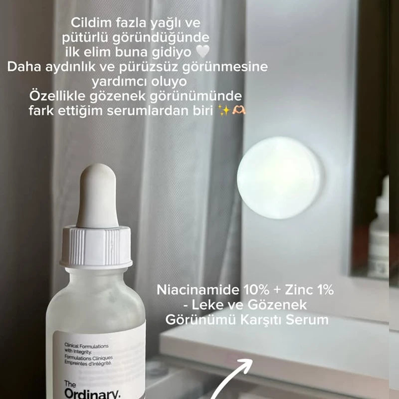 The Ordinary Serum 30ml Essence Suitable for Acne-prone Skin Can Smooth Brighten Support The Skin