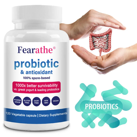 Probiotics Capsules for Women and Men - Supports Long-term Metabolic Health At The Gut Level, Improves Digestion