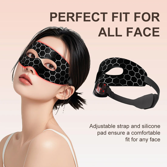 Wireless LED Eye Mask 7 Color LED Eye Mask Photon Relieves Eye Fatigue Anti-Wrinkle Dark Circles Beauty Mask Machine