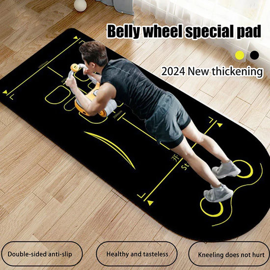 Yoga Mat for Men & Women, Non-Slip & Shock Absorbing, Ideal for Home Pilates, Floor Workouts